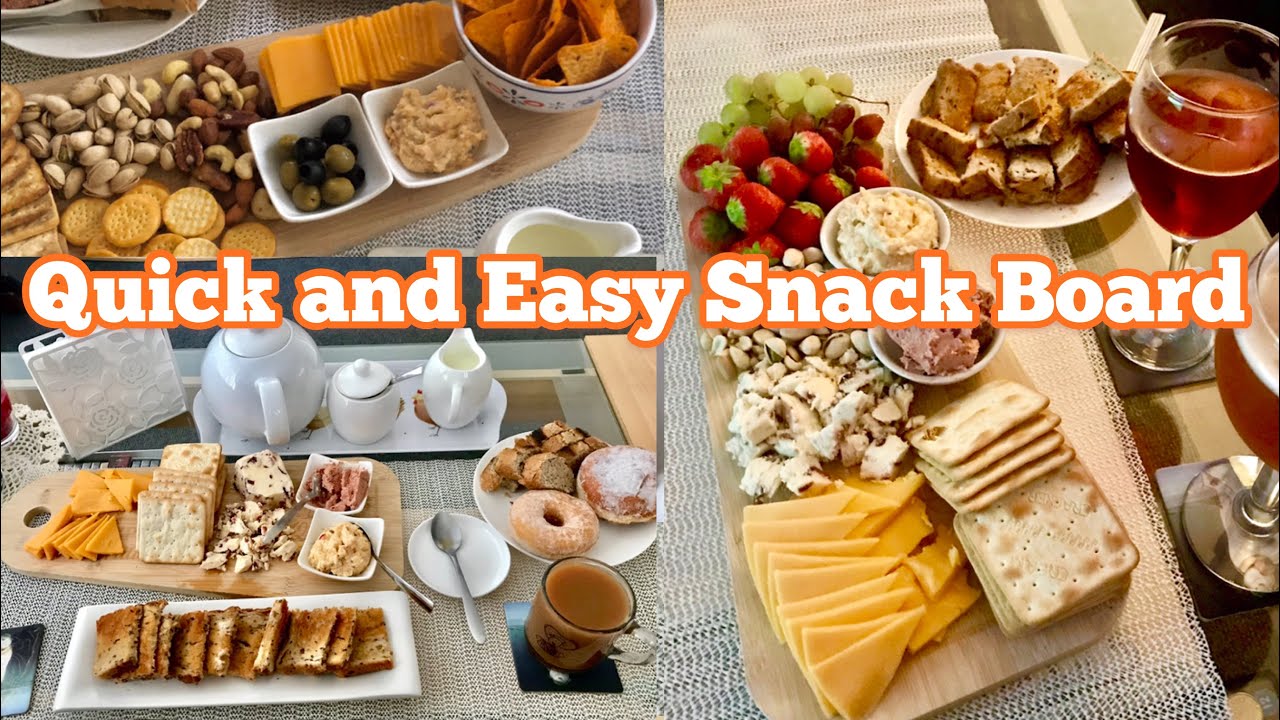 How to Make Quick and Easy Snack Board l Weekend Snacks l Pinay in Netherlands