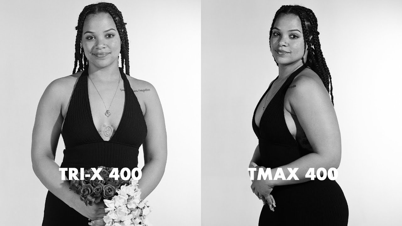 Tri-X 400 vs T-Max 400 — The Best Kodak B&W Film for Portraits?
