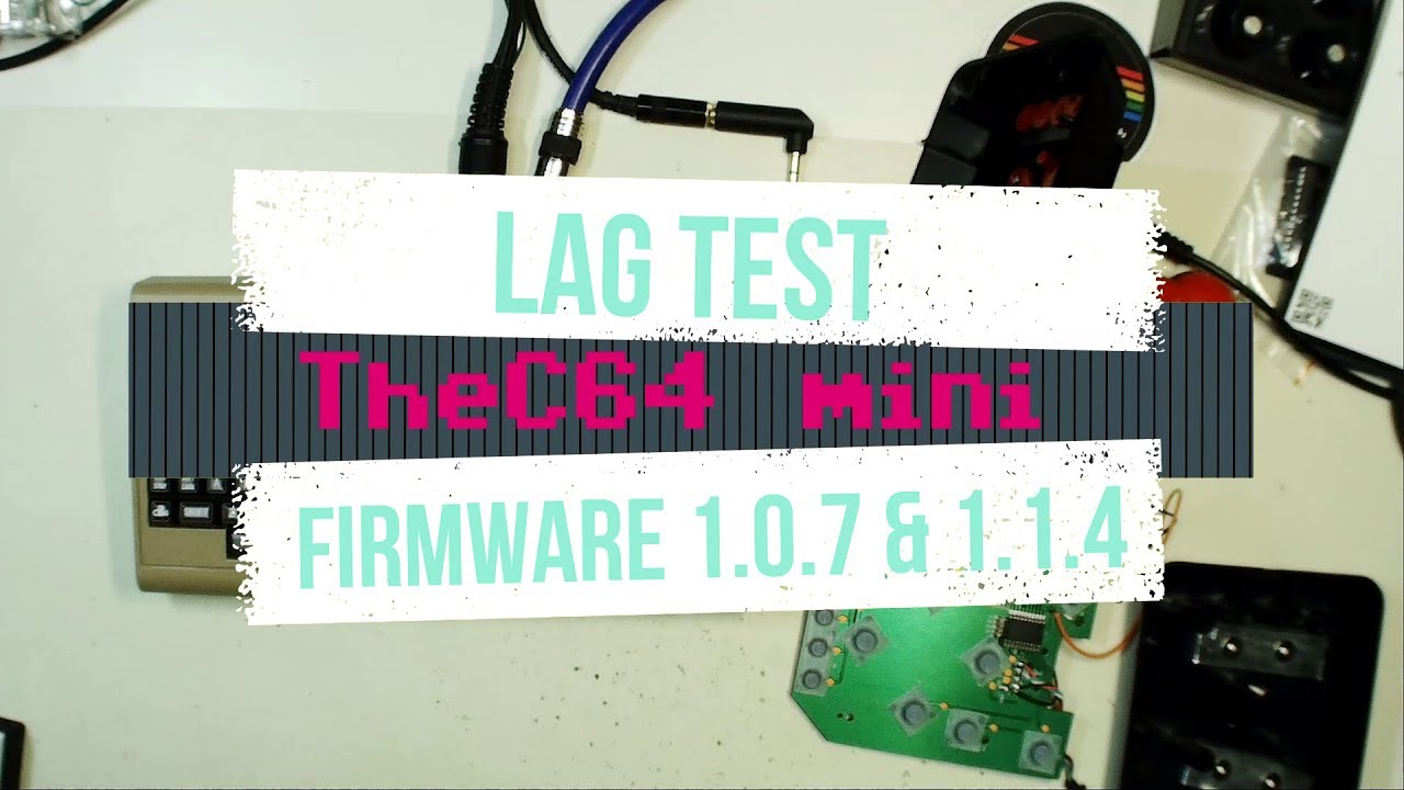 C64 Hardware - TheC64 mini - Input Lag Test