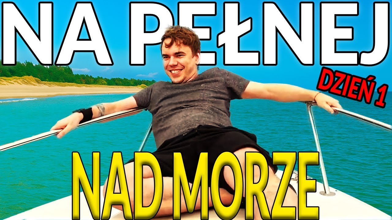RandomBruce: start projektu, droga nad morze z ekipą - PROJEKT MORZE - dzień 1 Mielno #1