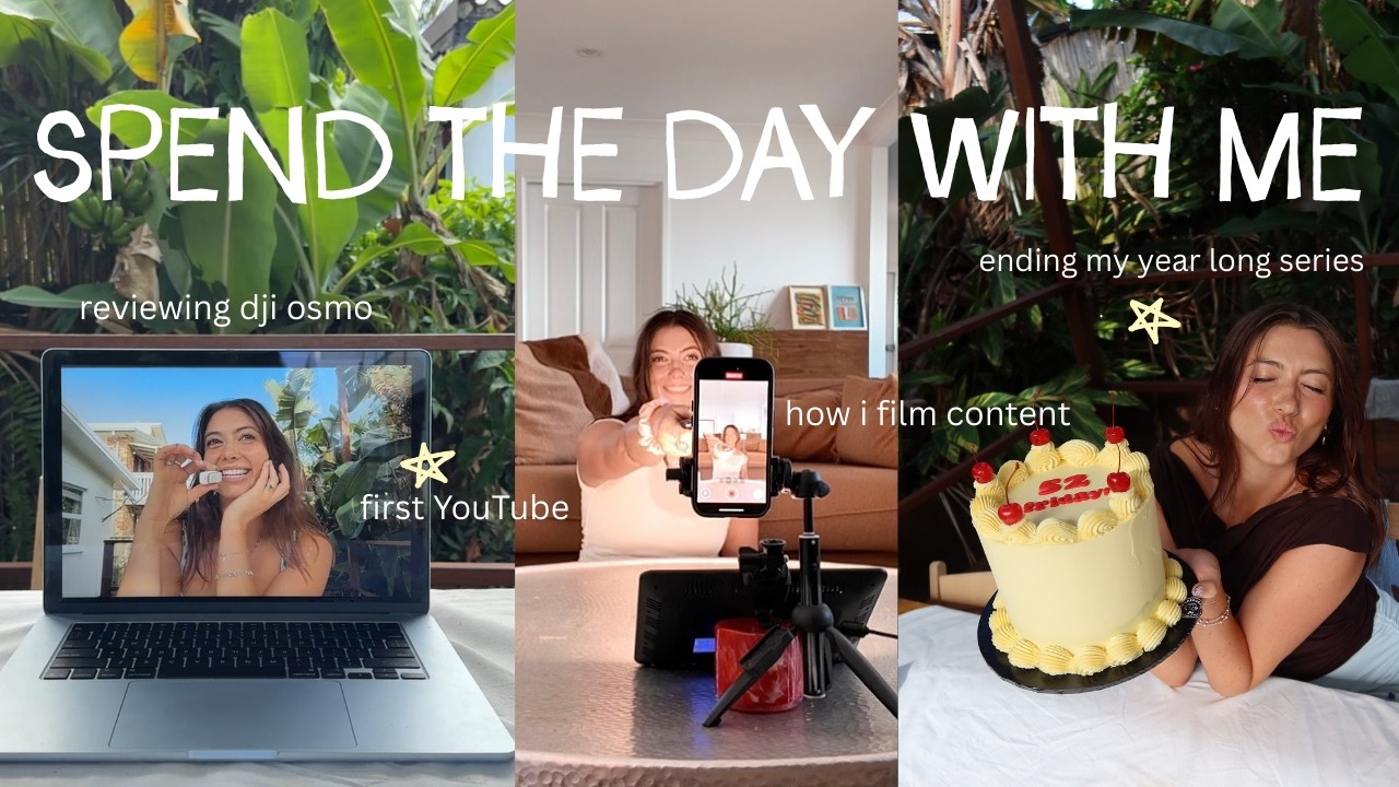 spent $1000 on a camera was it worth it?? VLOG: first YouTube, final 52 Fridays ep + DJI osmo review