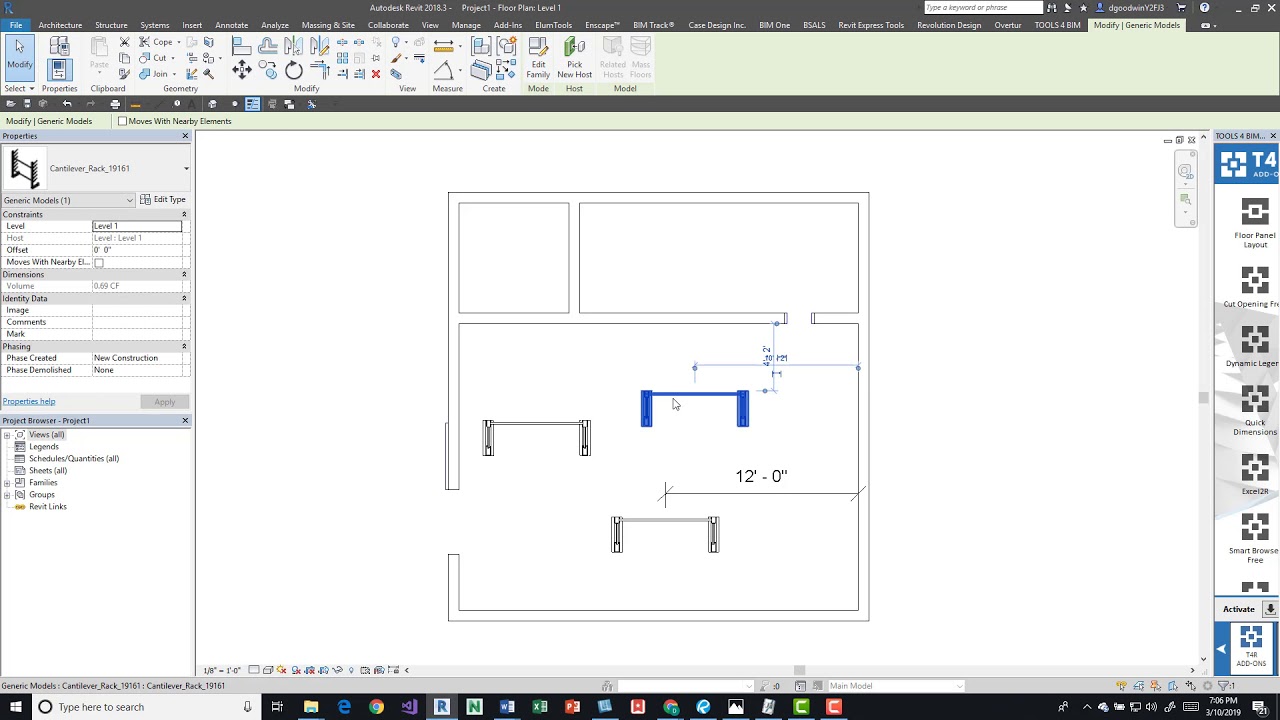 Revit Temporary Dimension Properties | Editing Temp Dimensions