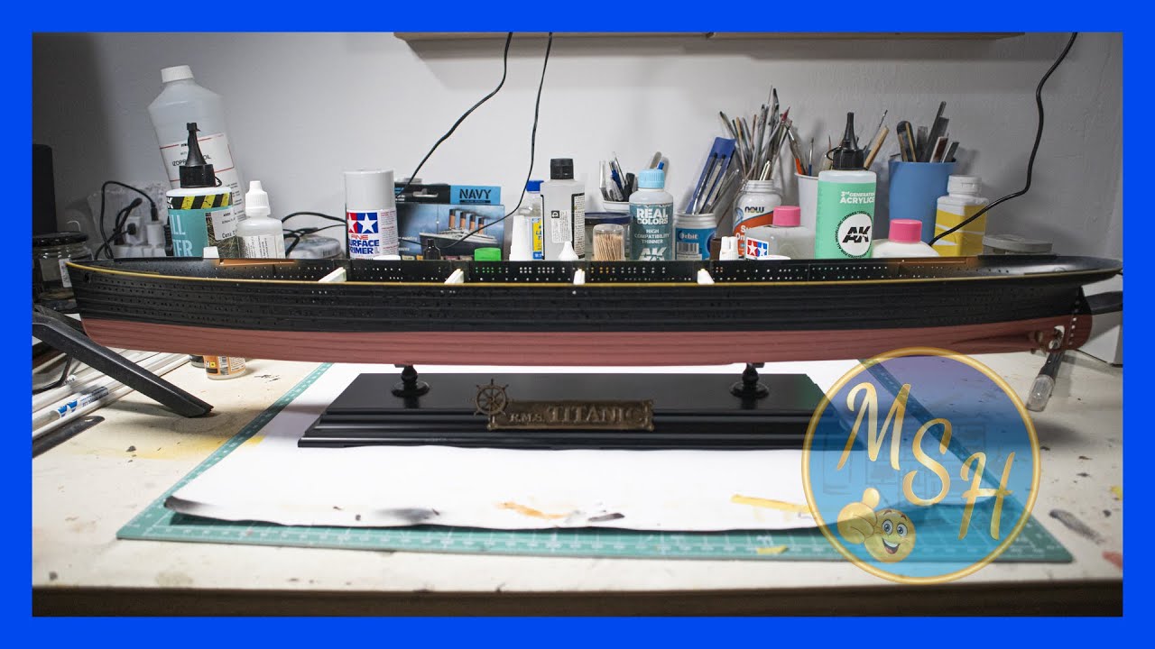 Airfix R.M.S. Titanic in 1/400 scale PART 1