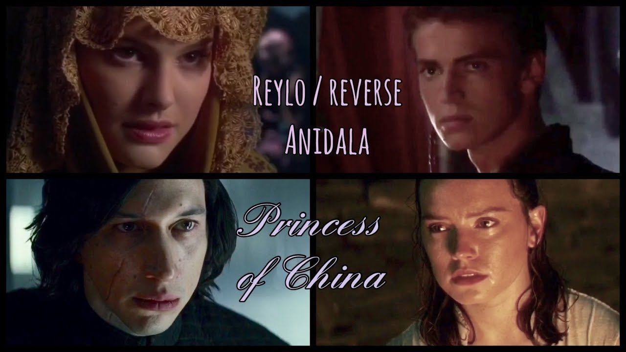 Reylo + Anidala (Princess of China, Coldplay)