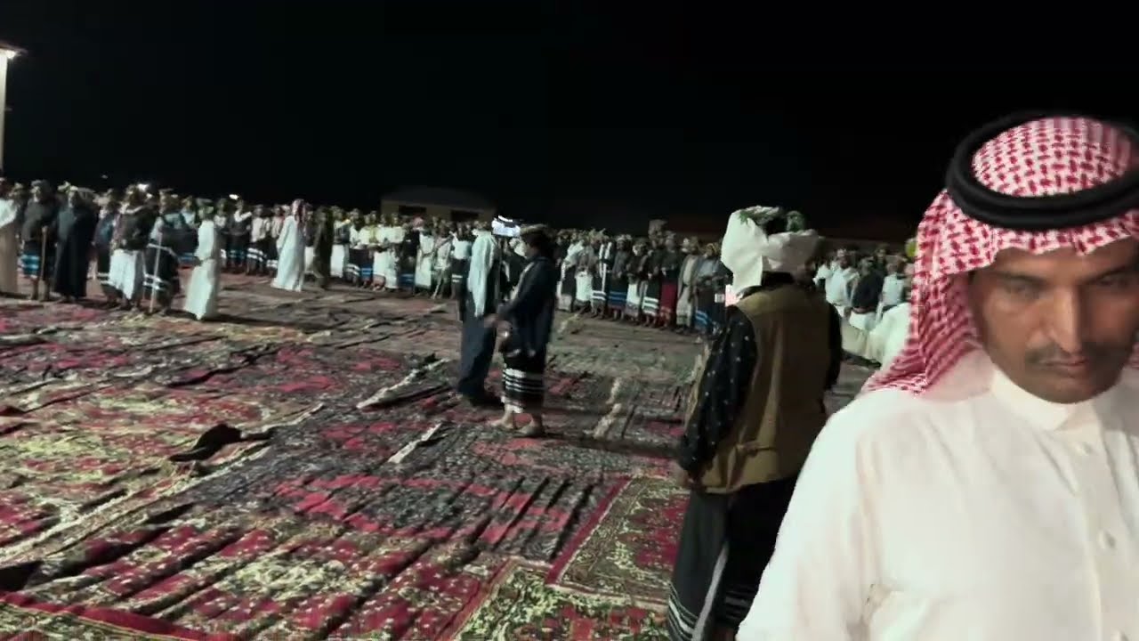 مبدا ال تليد عند بلغازي في حفل زواج الشاب ريان بن زولان الحسني الغزواني في استراحة الريف ببلغازي