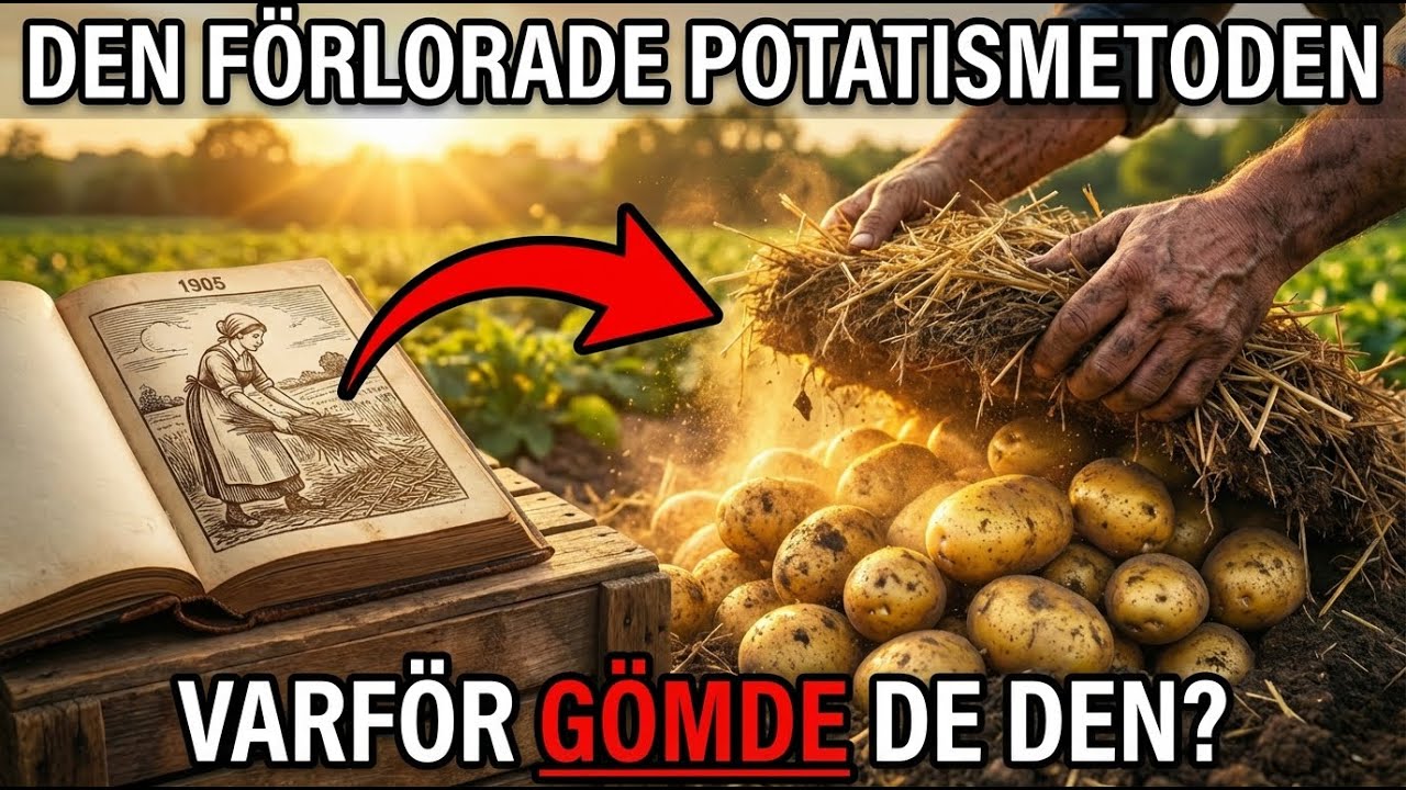 Den bortglömda potatismetoden som ger enorma skördar utan ansträngning