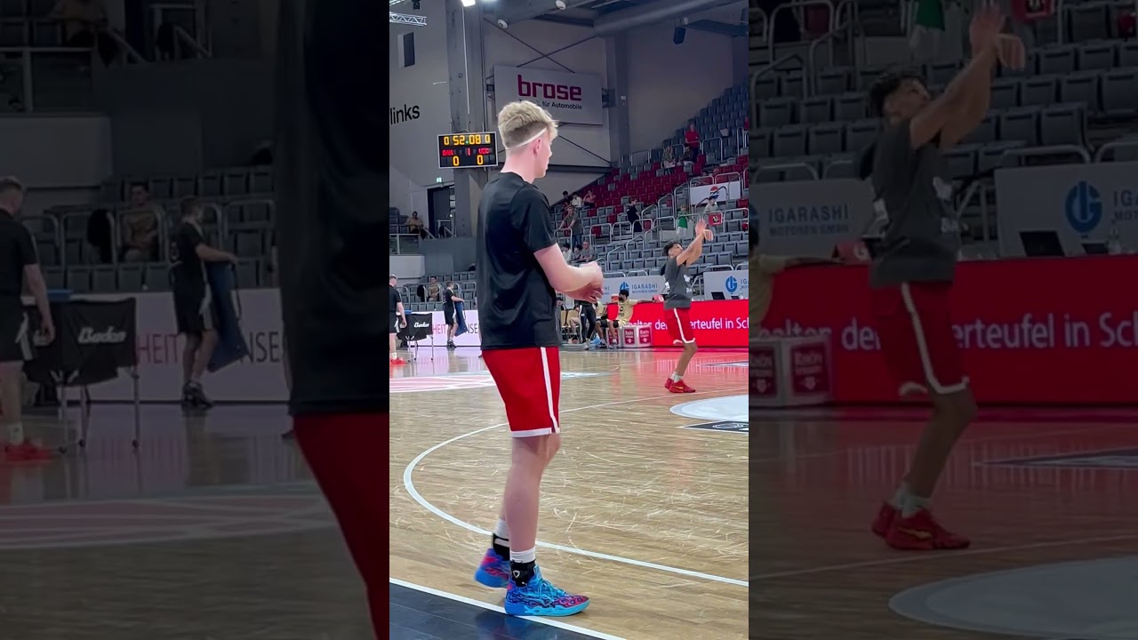 Bamberg Baskets Warmup #basketball