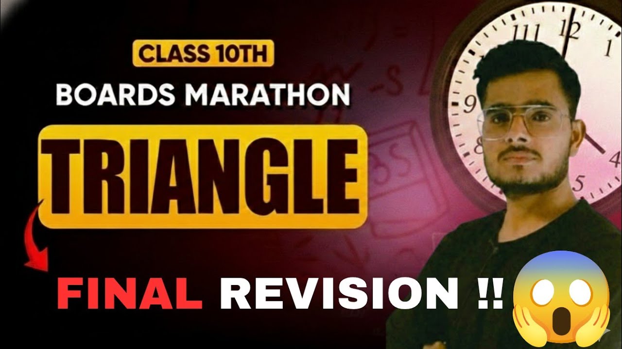 😱Boards Marathon Live: Triangle ki aisi tricks jo aapne pehle kabhi nahi suni hogi! 🔥
