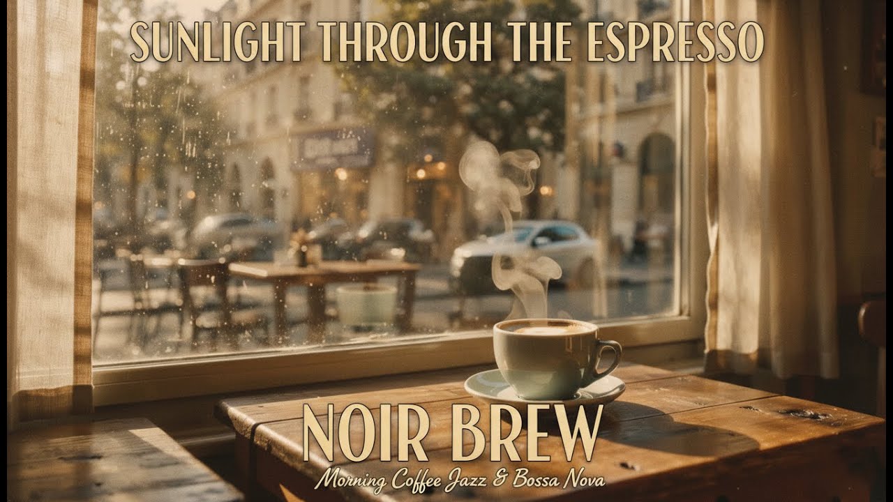 Sunlight Through the Espresso ☀️☕ | Morning Coffee Jazz & Bossa Nova Vibes