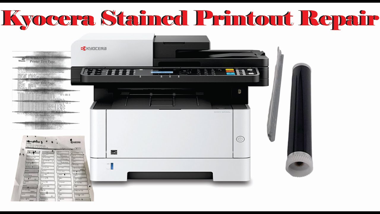 Kyocera Dirty Printout Fix