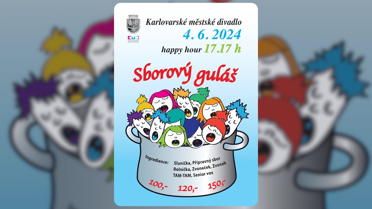 Sborový guláš - Závěrečný koncert sborů ZŠ a ZUŠ Karlovy Vary (Živě)