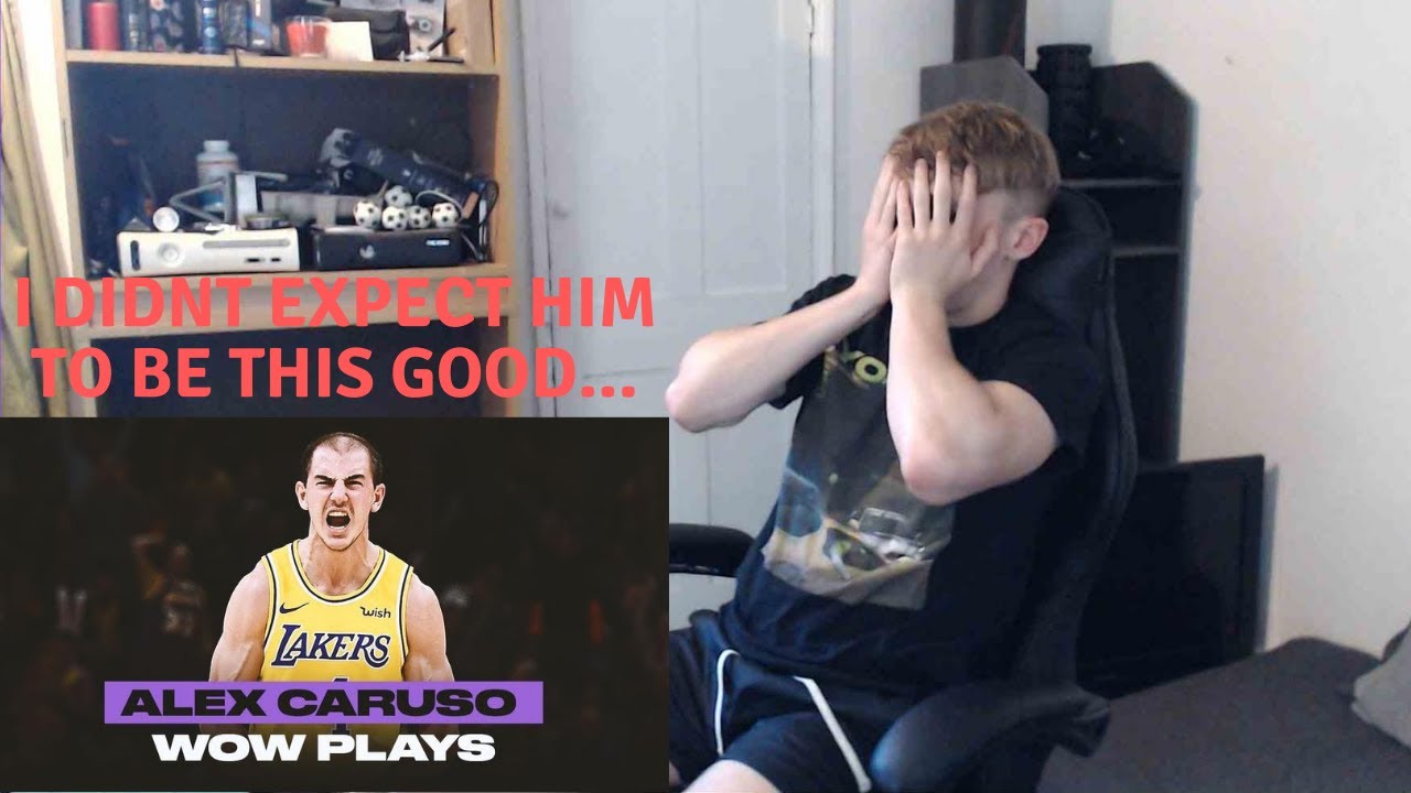 I was Pressured into reacting to this video..Alex Caruso Is A Playmaker | Best WOW Plays