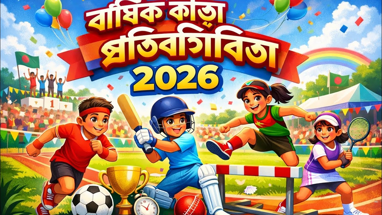 বার্ষিক ক্রীড়া প্রতিযোগিতা ২০২৬/ যেমন খুশি তেমন সাজ/দড়িলাফ।। #সাজ #ক্রীড়া #দড়িলাফ