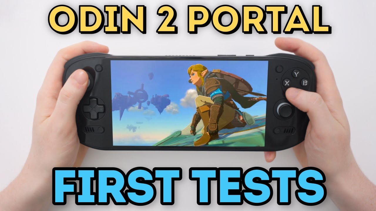 Odin 2 Portal First Tests (Secret Console, PC, 4k Gamecube, 4k PSP)