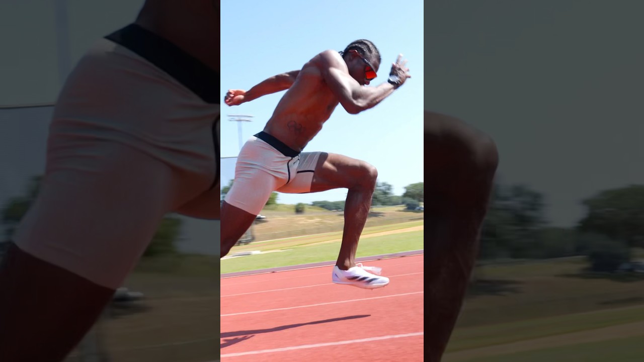 Noah Lyles vs. an Average Person ⚡️ MrBeast Tests the Fastest Man in the World