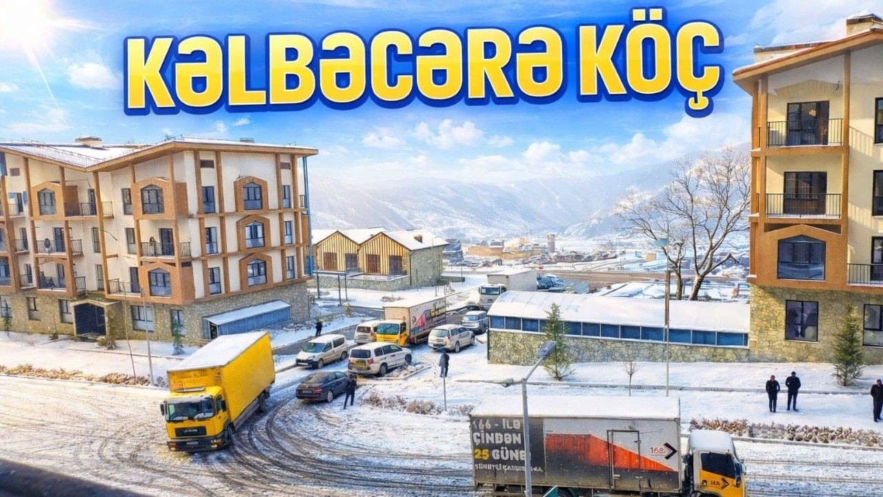 Kəlbəcərə Köç Həyata Keçirilib. HEYRƏTAMİZ GÖRÜNTÜLƏR.