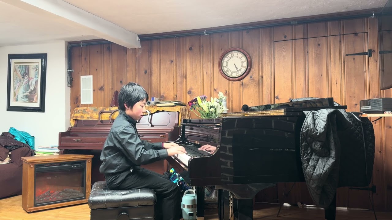 Romantic music 26, Invention 4 in D minor Bach