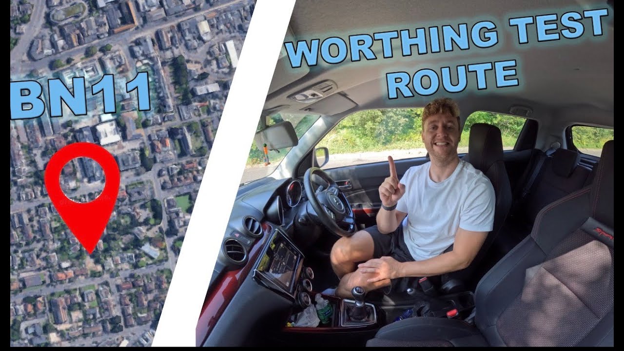Challenging Driving Test Route in Worthing | Ultimate Test for Learner Drivers!