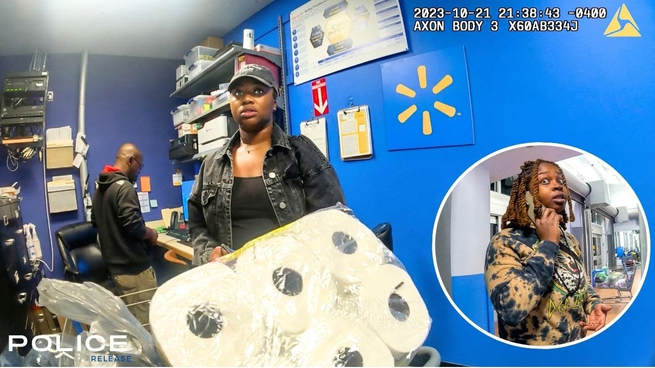 Воровка из Walmart поймана на лжи, но не сдаётся.