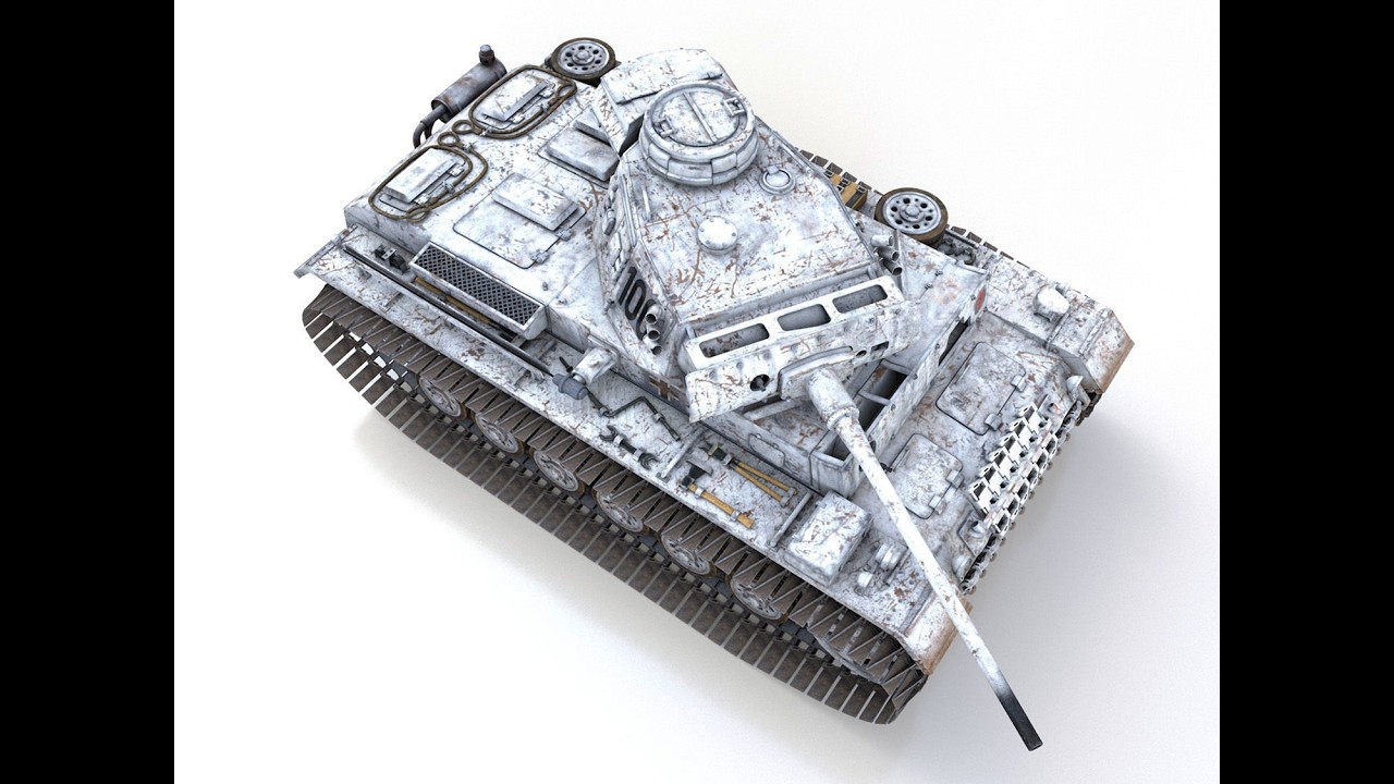 Panzerkampfwagen 3 Ausf L 1:16  RC Teil 2