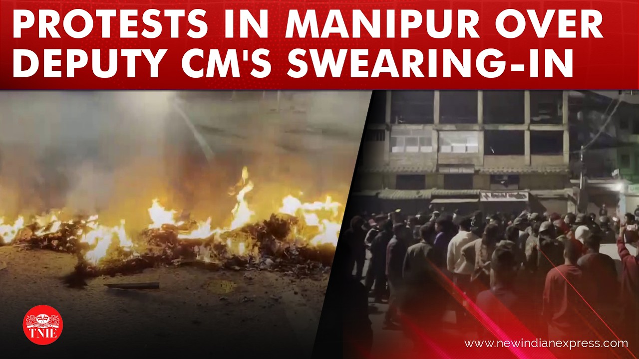 Manipur: Violence erupts in Churachandpur district over Deputy CMs swearing-in