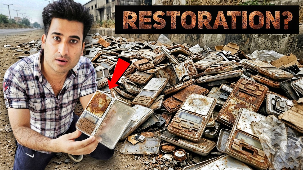 O Bhai Kabade Me Mili Sona Tolne Ki Machine 🤑 Restoration Hogi Kya?