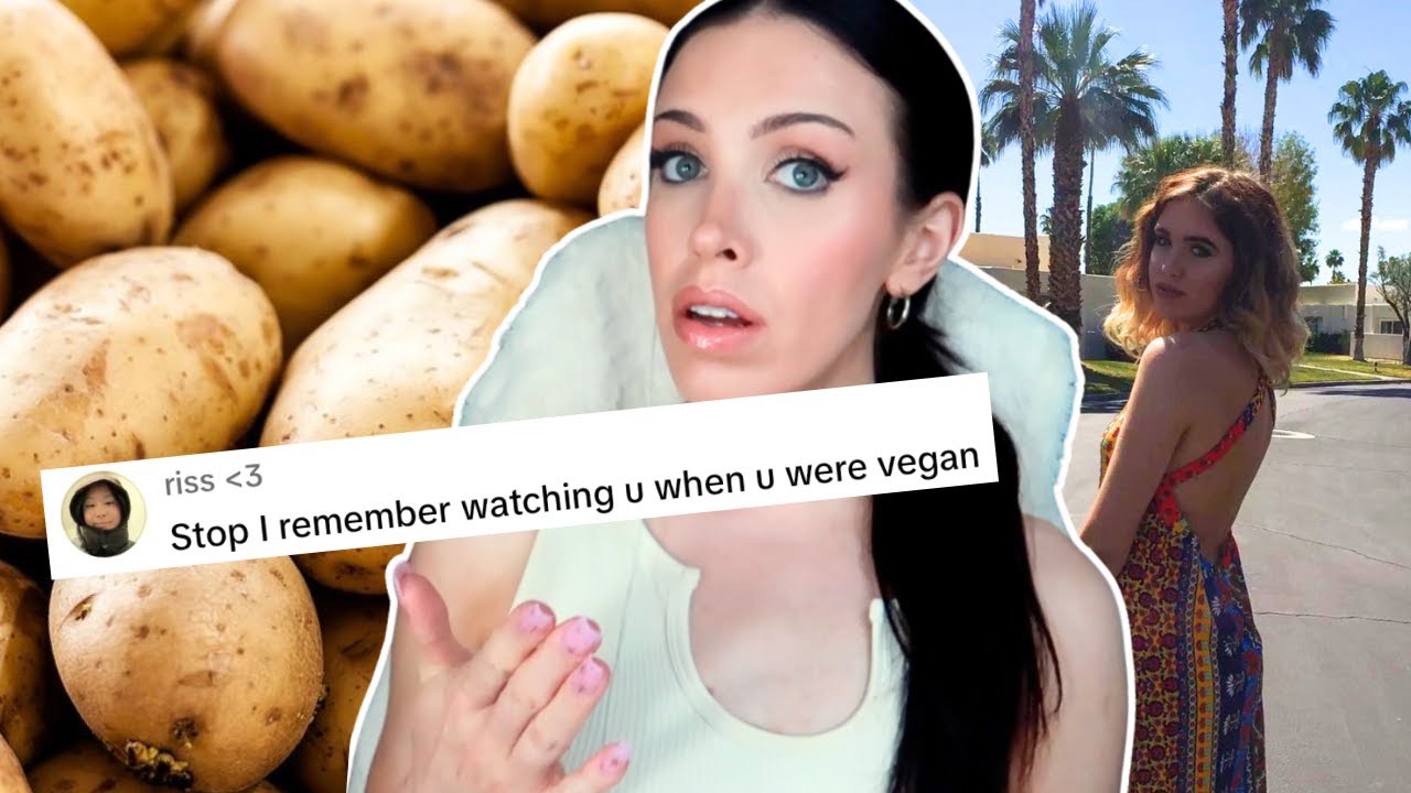 reacting to my old vegan videos *cringe*