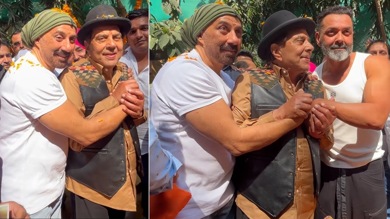 Dharmendra Celebrate His Birthday With Sunny Deol & Bobby Deol | MS shorts