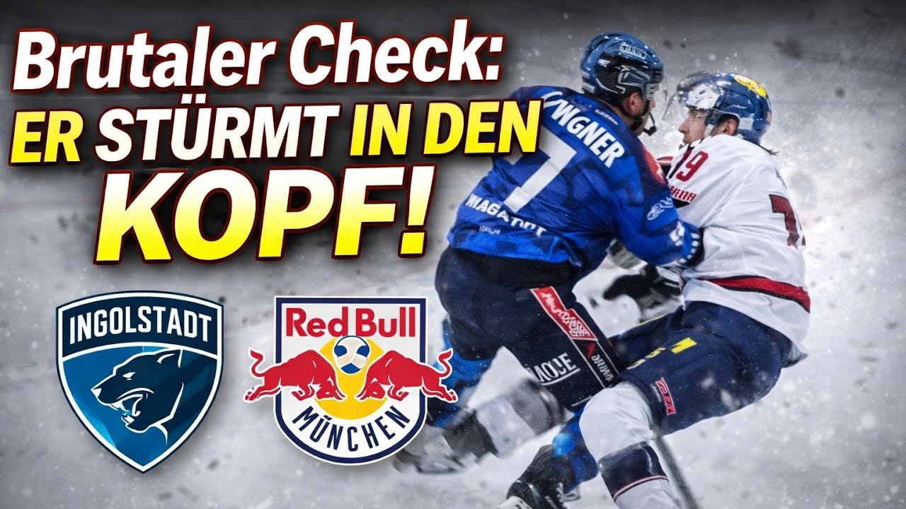 14 Spiele Sperre nach BRUTALEM Check! 😳 Wagner trifft Tropmann am Kopf (Ingolstadt vs M&uuml;nchen)