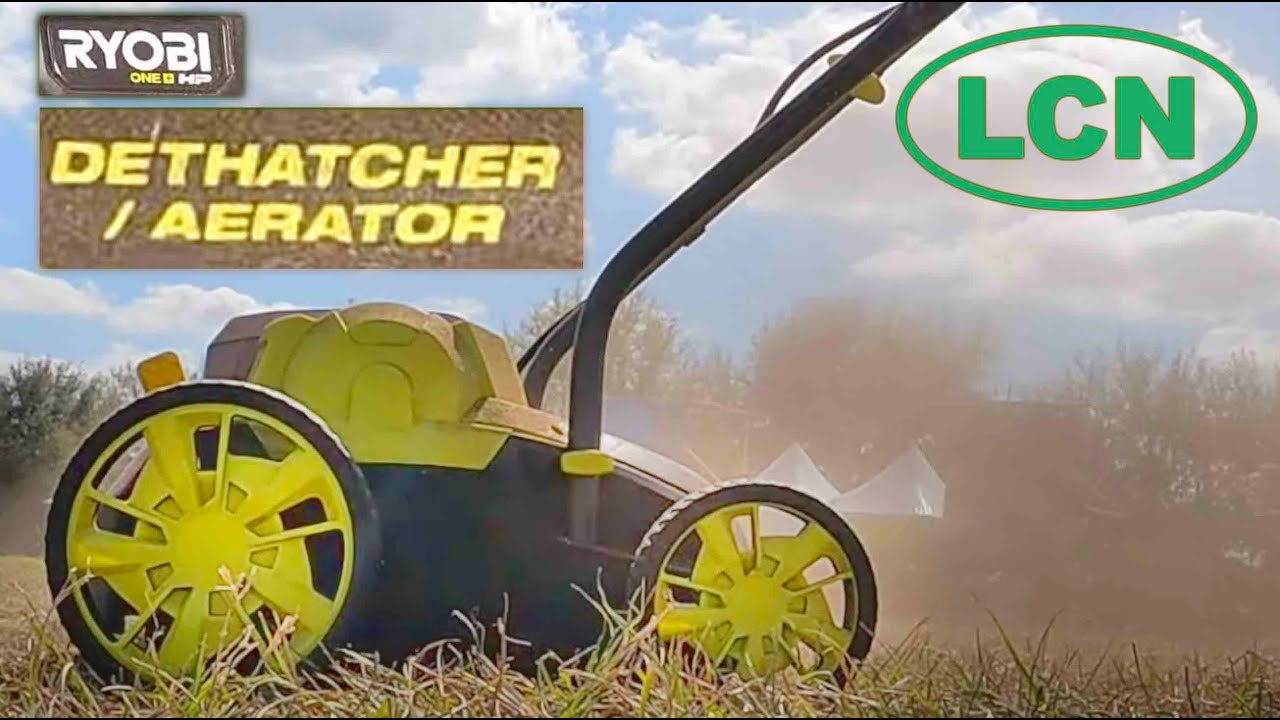 First Look: RYOBI 18V Cordless DeThatcher / Aerator