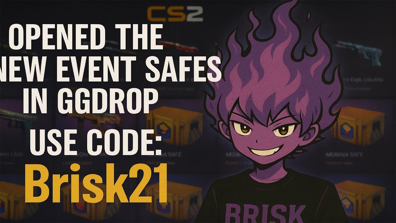 I opened the new event safes in GGDROP. Use Code: Brisk21