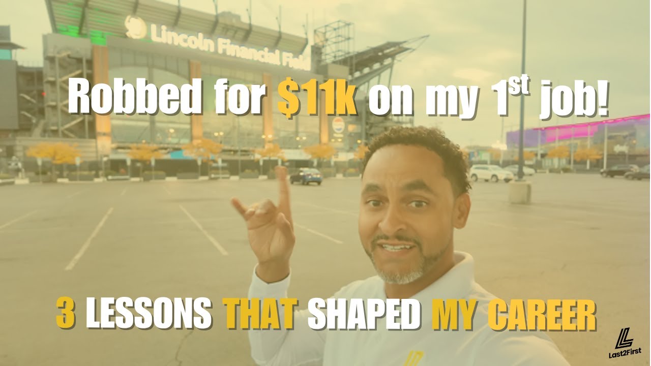 3 Career Lessons After Being Robbed $11k on my first job