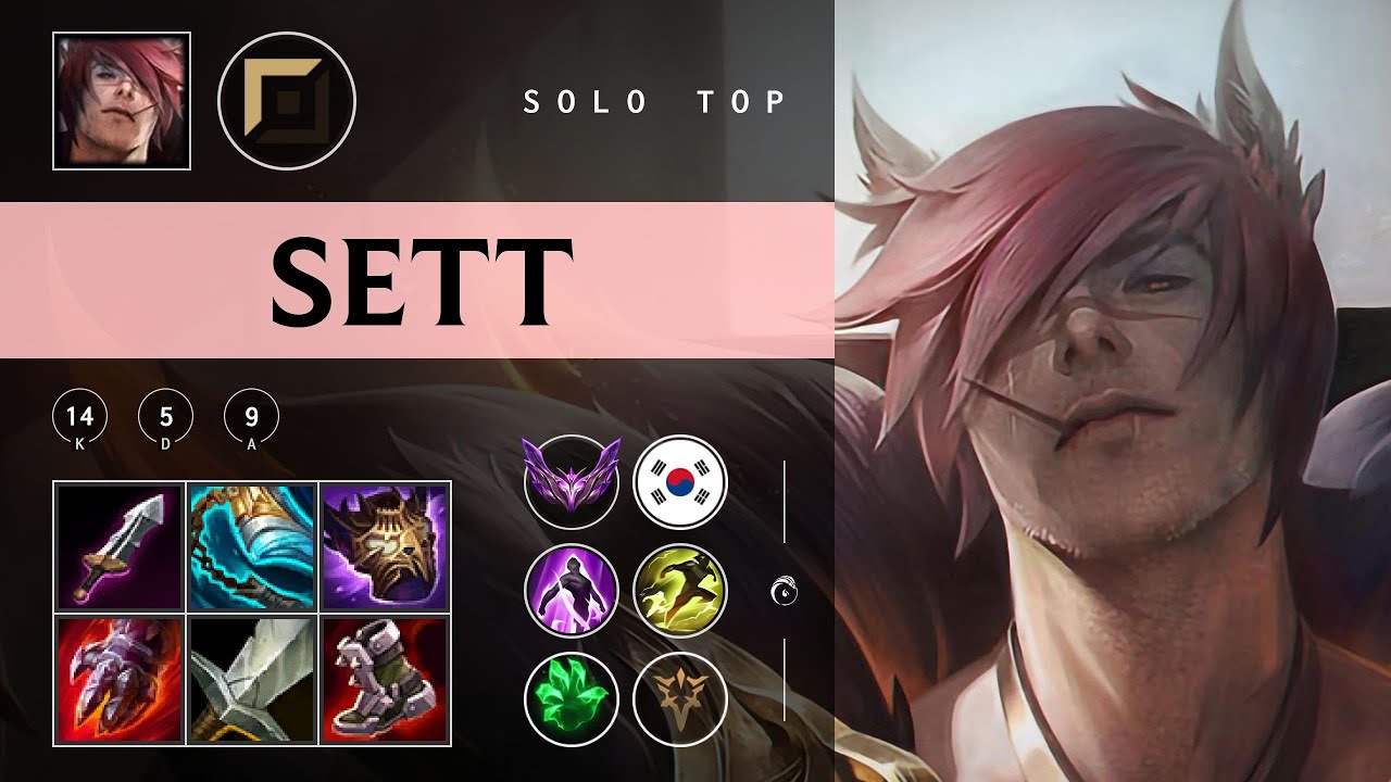 Sett Top vs Ambessa - KR Master Patch 25.23