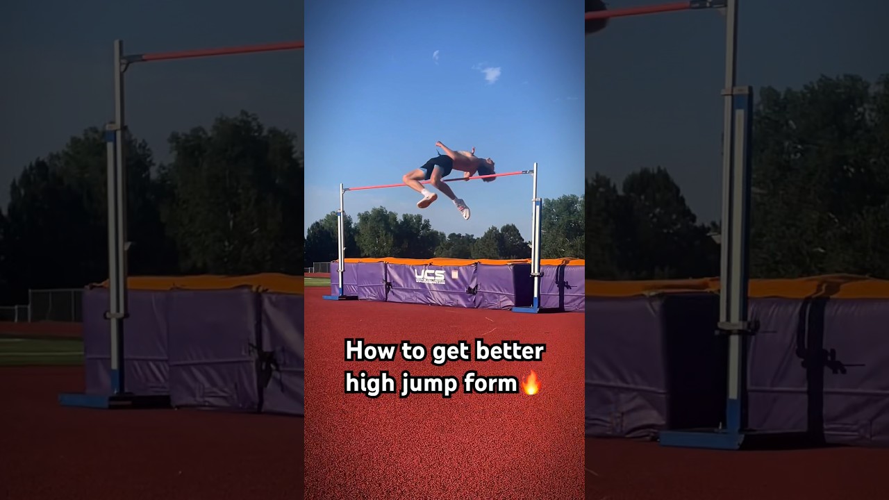 How to get better high jump form🐰