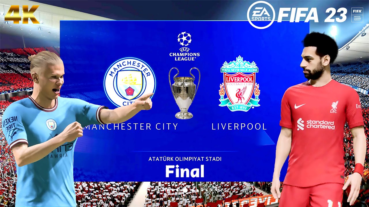FIFA 23 - Liverpool vs Manchester City | UEFA Champions League Final 2023 |  PC Gameplay