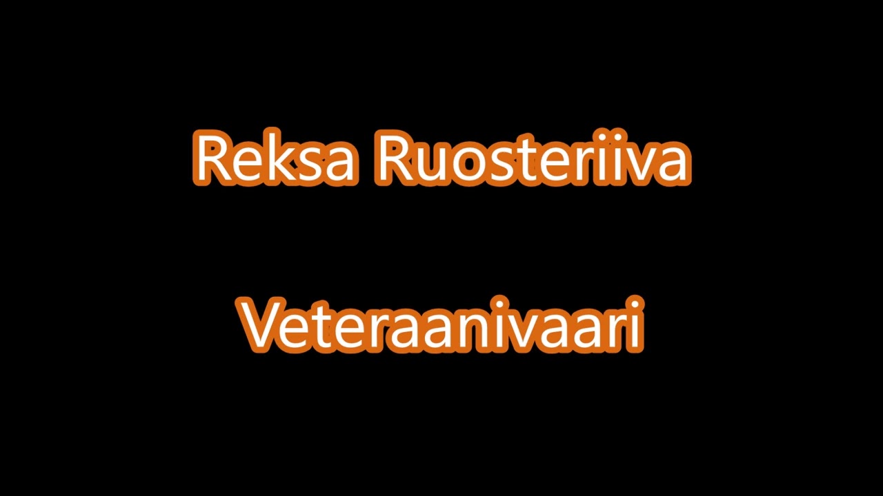 Reksa Ruosteriiva - Veteraanivaari