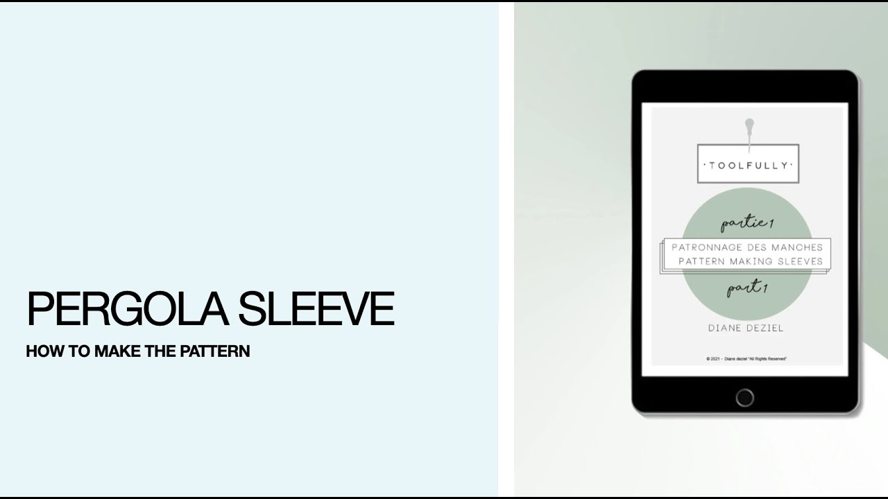 Pattern of an open sleeve #306.