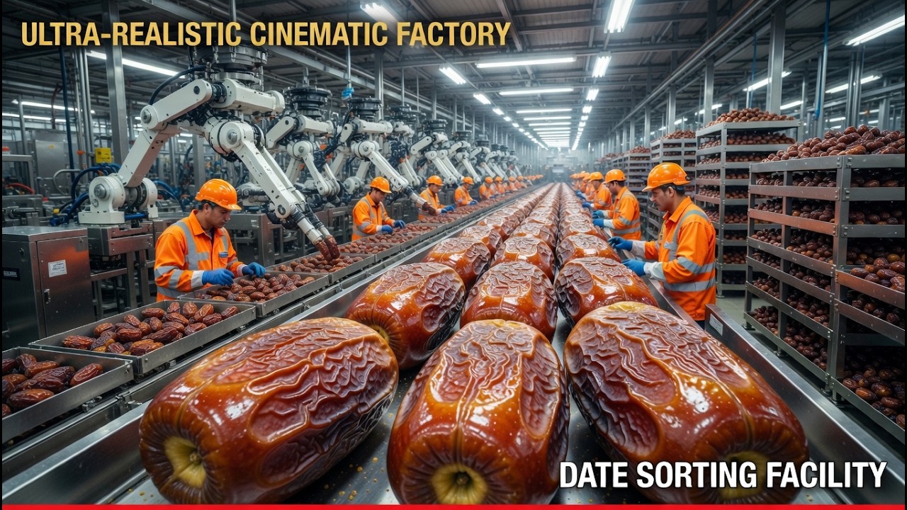 Inside a Modern Date Syrup Plant — Step-by-Step Production, Processing, Packaging & Export