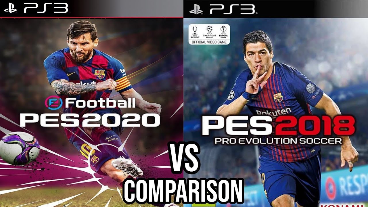 Pes 2020 Vs Pes 2018 PS3