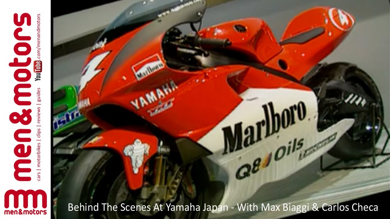 Behind The Scenes At Yamaha Japan - With Max Biaggi & Carlos Checa