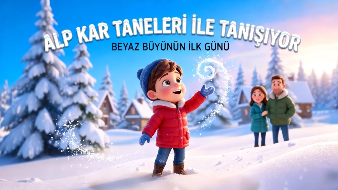 Alp Kar Taneleri İle Tanışıyor ❄💙                   Bembeyaz bir macera başlıyor 🤍    