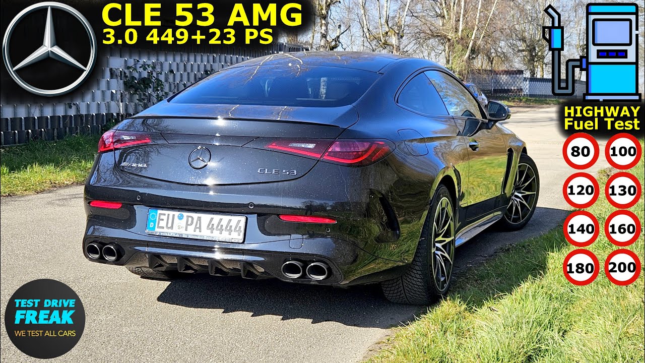 2025 Mercedes-AMG CLE 53 4MATIC+ 449+23 PS 🚗 Test Drive | Fuel Consumption & Performance Review