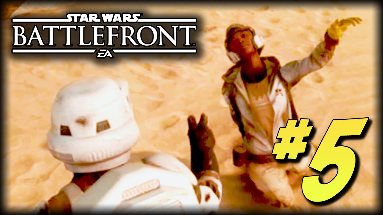 The Unfortunate Moments of STAR WARS Battlefront #5 (Jump Pack Fails!)