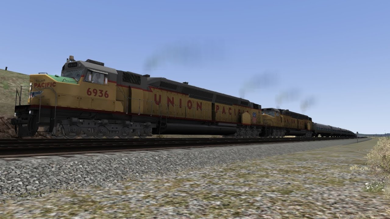 Train Simulator 2014 HD EXCLUSIVE: UP EMD DDA40X Double Header Roundtrip over Sherman Hill