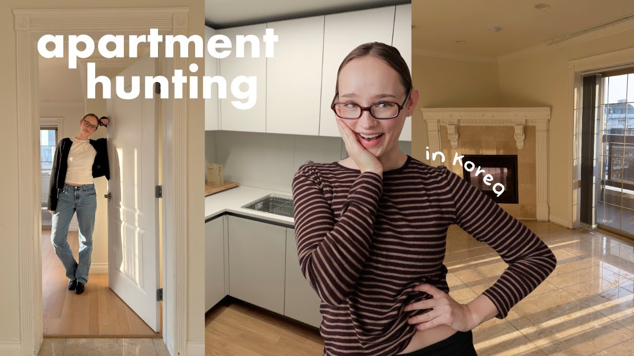 no way we found this in Korea... 🙊 apartment hunting in Seoul & finding our dream home