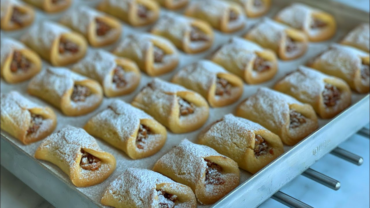 Bu Tarifi Görür Görmez Yapın ☑️ Yok Böyle Lezzet❗ Bu Elmalı Kurabiyelere Bayılacaksınız 😋/ Kurabiye
