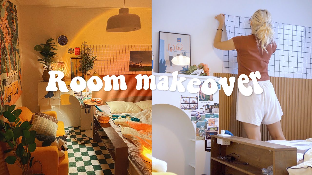 eng) ROOM DECOR 평범한 K빌라에서 여름 웜톤 외국아파트 느낌으로✨ 셀프집꾸미기🧸🌷