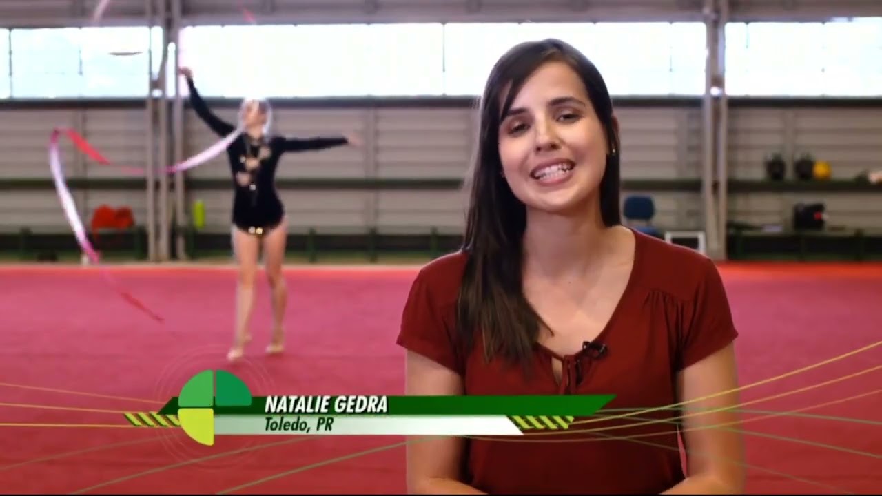Reportagem da  Natalie Gedra pro Esporte Espetacular com ginasta Angélica Kvieczynski- 14/06/2015