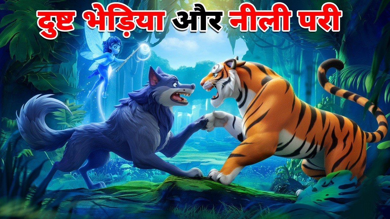 दुष्ट भेड़िया और चालाक परी | DUSHT BHEDIYA AUR CHALAK PARI KAHANI | HINDI MORAL STORY | HINDI KAHANI