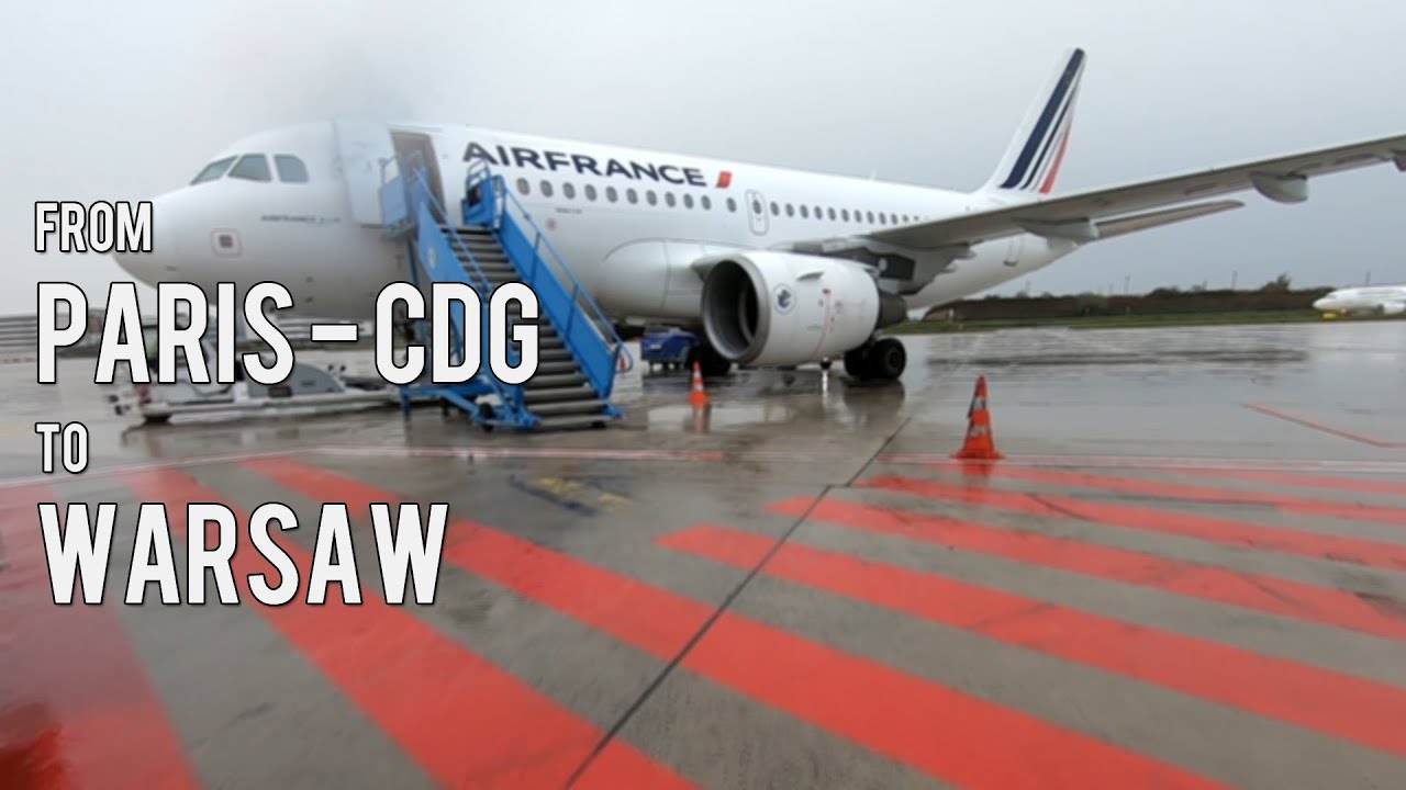 Air France | Economy | Paris-CDG - Warsaw [Flight review]